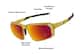 Image of Zunnies - Rectangle Wrap-Around Sunglasses thumbnail