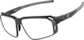 Angle view of Zunnies - Rectangle Wrap-Around Sunglasses 1010121 in Black thumbnail