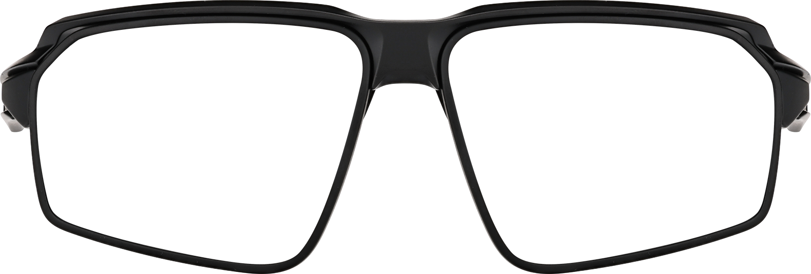 Black Zunnies - Rectangle Wrap-Around Sunglasses #1010121 Black Zunnies - Rectangle Wrap-Around Sunglasses #1010121