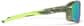 Side view of Zunnies - Rectangle Wrap-Around Sunglasses 1010124 in Green thumbnail