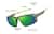 Image of Zunnies - Rectangle Wrap-Around Sunglasses thumbnail