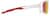 Side view of Zunnies - Rectangle Wrap-Around Sunglasses 1010130 in White thumbnail
