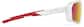 Side view of Zunnies - Rectangle Wrap-Around Sunglasses 1010130 in White thumbnail