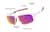 Image of Zunnies - Rectangle Wrap-Around Sunglasses thumbnail