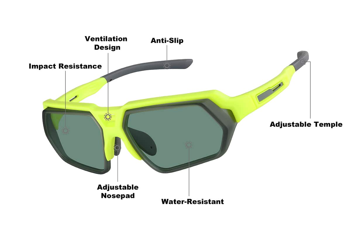Image of Zunnies - Wrap-Around Sunglasses