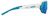 Side view of Zunnies - Wrap-Around Sunglasses 1010216 in Blue thumbnail