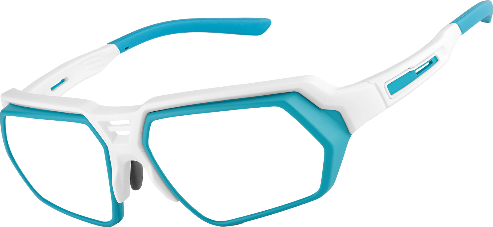 Angle view of Zunnies - Wrap-Around Sunglasses 1010216 in Blue