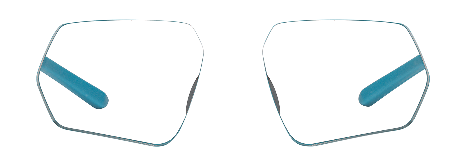 Front view of Zunnies - Wrap-Around Sunglasses 1010216 in Blue