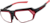 Angle view of Zunnies - Wrap-Around Sunglasses 1010218 in Red thumbnail