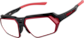 Angle view of Zunnies - Wrap-Around Sunglasses 1010218 in Red thumbnail