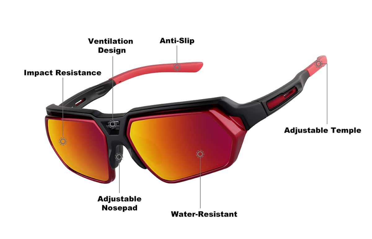 Image of Zunnies - Wrap-Around Sunglasses