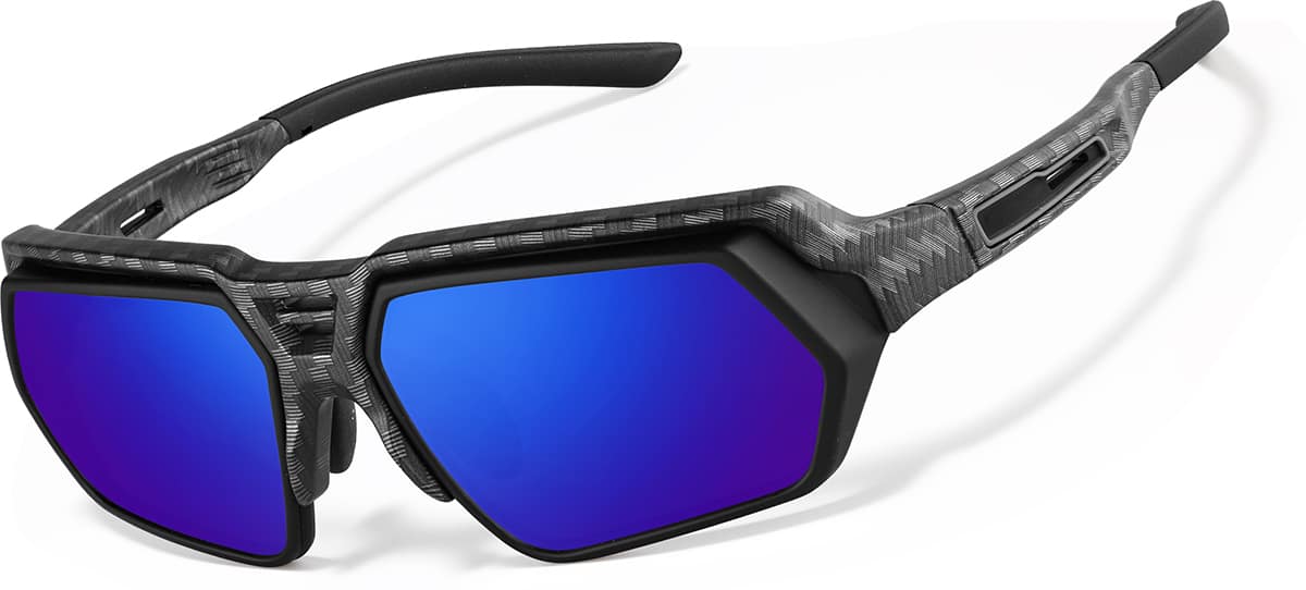 Black Zunnies - Wrap-Around Sunglasses #1010221 | Zenni Optical
