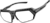 Angle view of Zunnies - Wrap-Around Sunglasses 1010221 in Black thumbnail