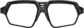 Front view of Zunnies - Wrap-Around Sunglasses 1010221 in Black thumbnail