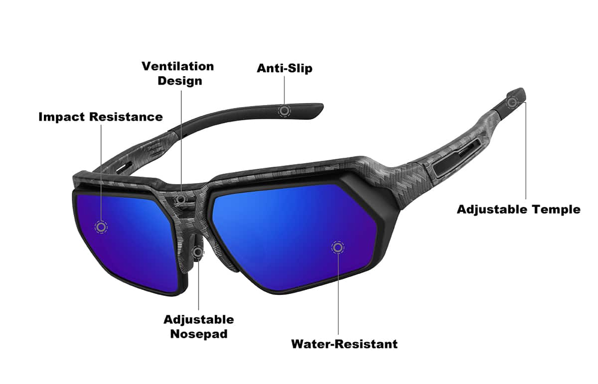 Zunnies - Wrap-Around Sunglasses 10102