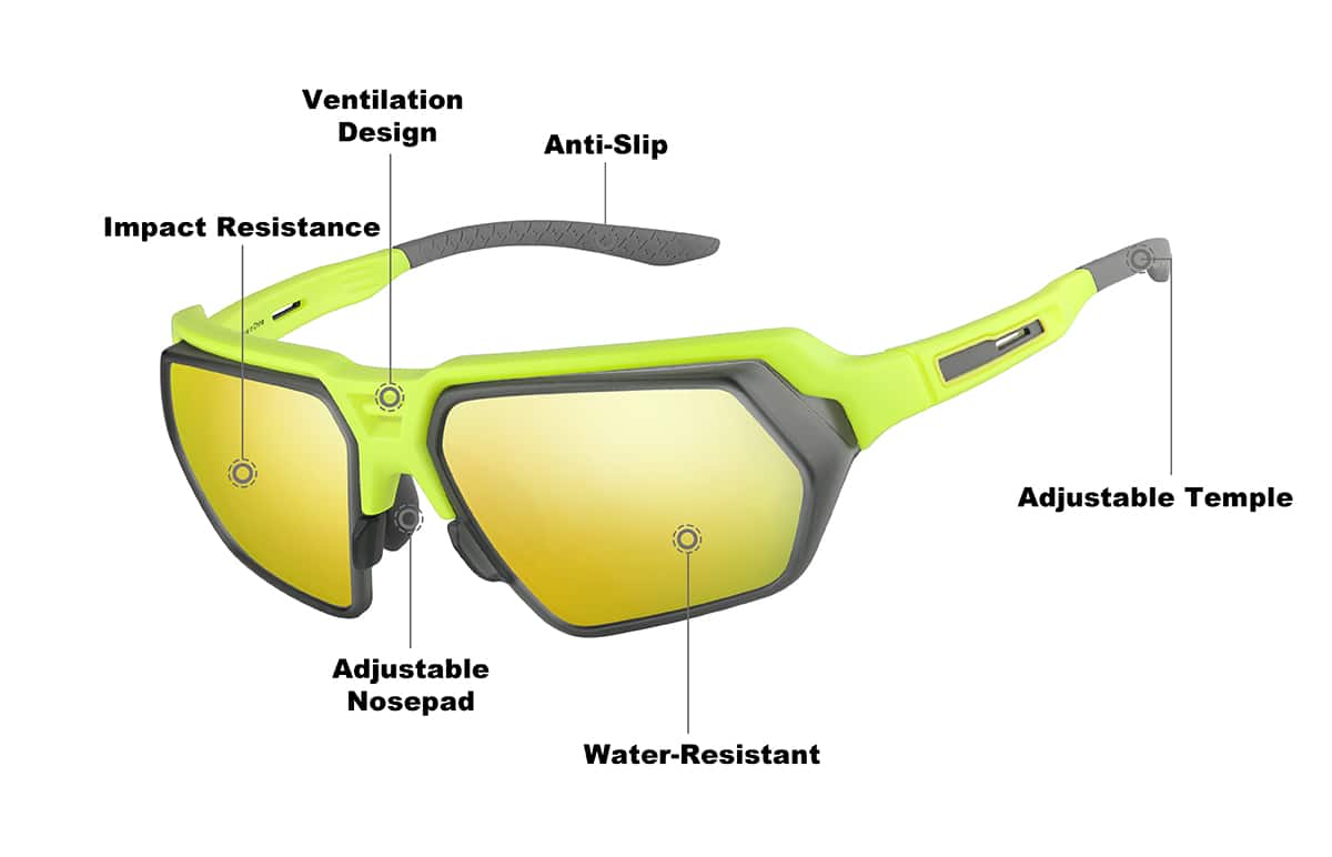 Image of Zunnies - Wrap-Around Sunglasses