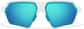 Front view of Zunnies - Wrap-Around Sunglasses 1010316 in White and Blue thumbnail