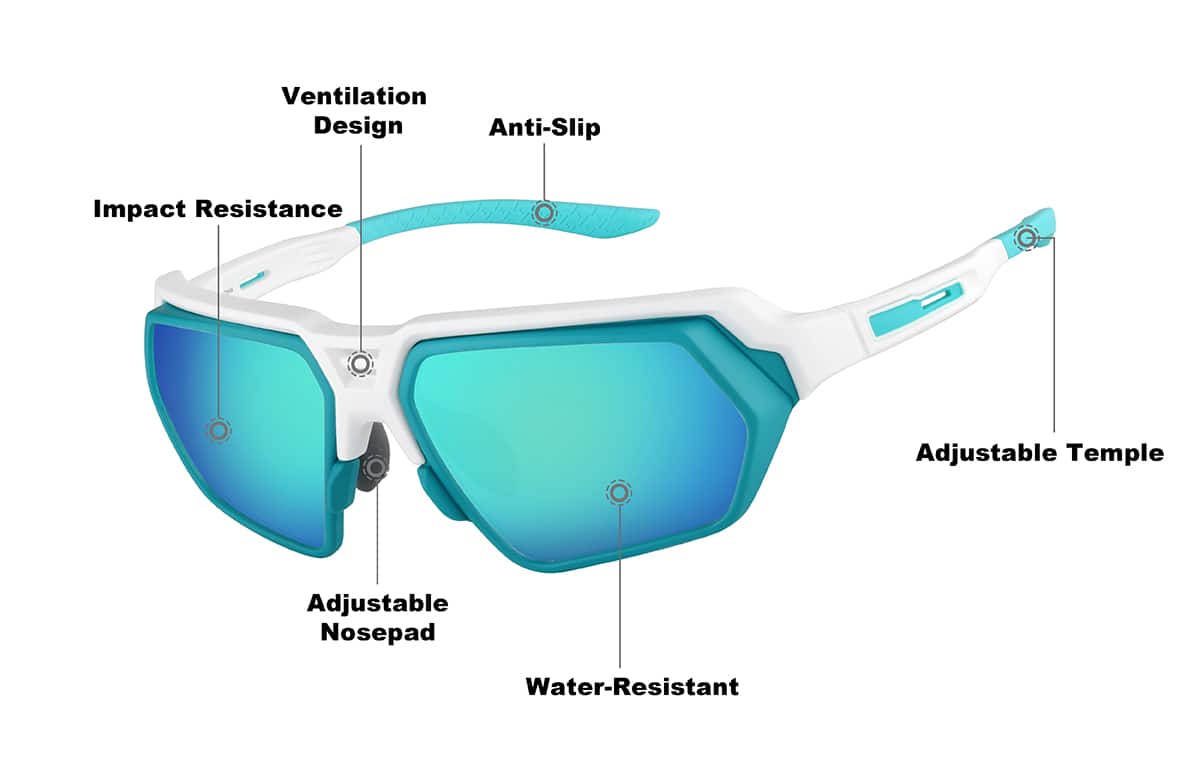 Image of Zunnies - Wrap-Around Sunglasses