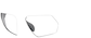 Angle view of Zunnies - Wrap-Around Sunglasses 1010321 in Black thumbnail