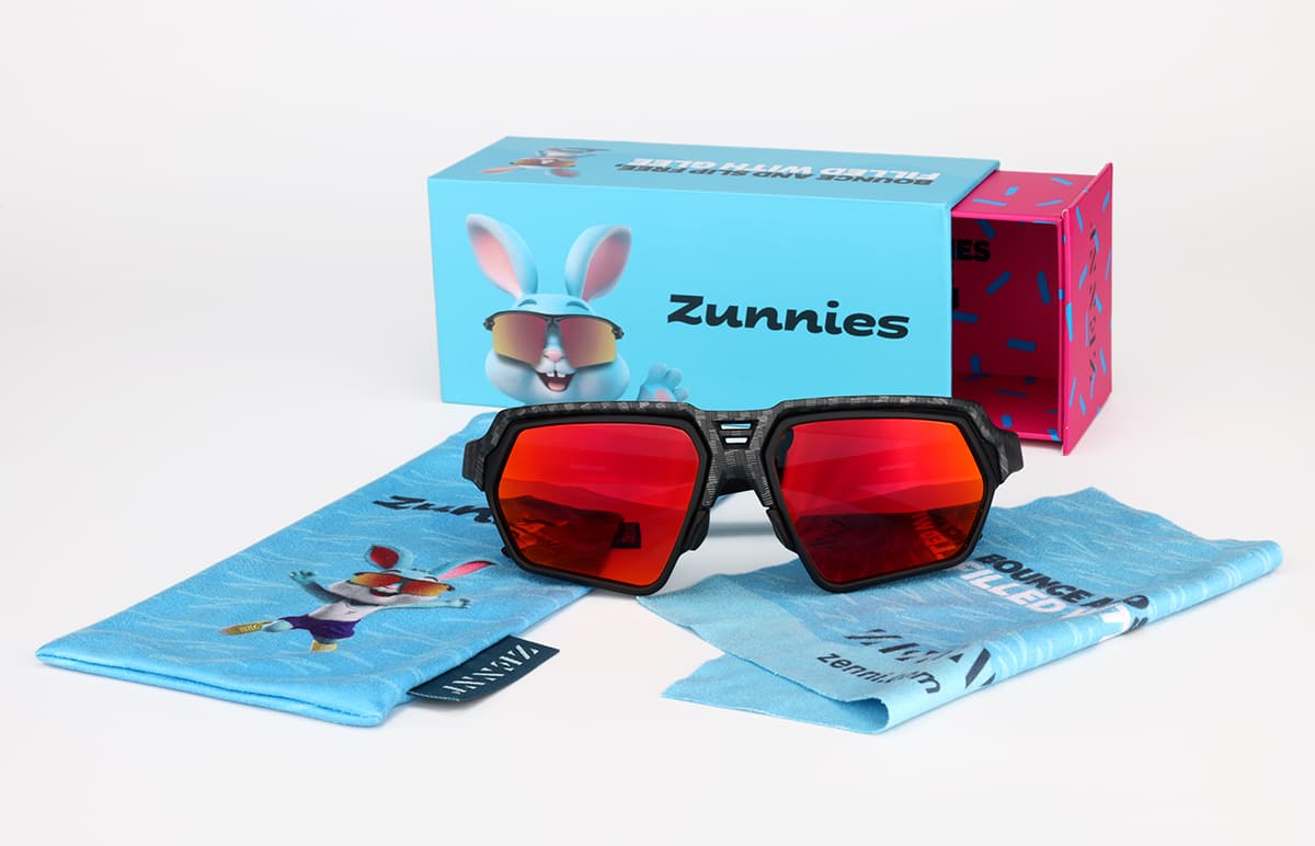 Black Zunnies - Wrap-Around Sunglasses #1010321 | Zenni Optical