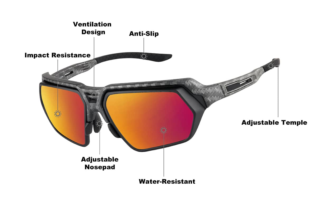 Image of Zunnies - Wrap-Around Sunglasses