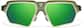 Front view of Zunnies - Wrap-Around Sunglasses 1010324 in Green thumbnail