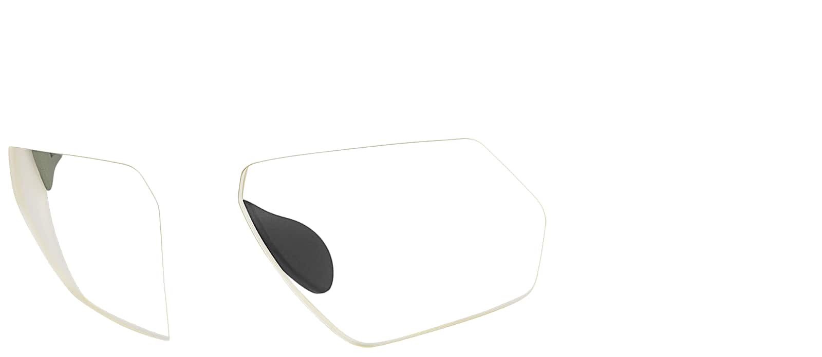 Angle view of Zunnies - Wrap-Around Sunglasses 1010324 in Green