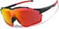 Angle view of Zunnies - Wrap-Around Visor Sunglasses 1010418 in Black and Red thumbnail