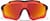 Front view of Zunnies - Wrap-Around Visor Sunglasses 1010418 in Black and Red thumbnail