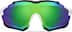 Zunnies - Wrap-Around Visor Sunglasses 1010421 in Black and White