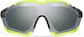 Front view of Zunnies - Wrap-Around Visor Sunglasses 1010424 in Green and Black thumbnail