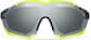 Front view of Zunnies - Wrap-Around Visor Sunglasses 1010424 in Green and Black thumbnail