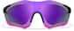 Front view of Zunnies - Wrap-Around Visor Sunglasses 1010517 in Purple and Black thumbnail