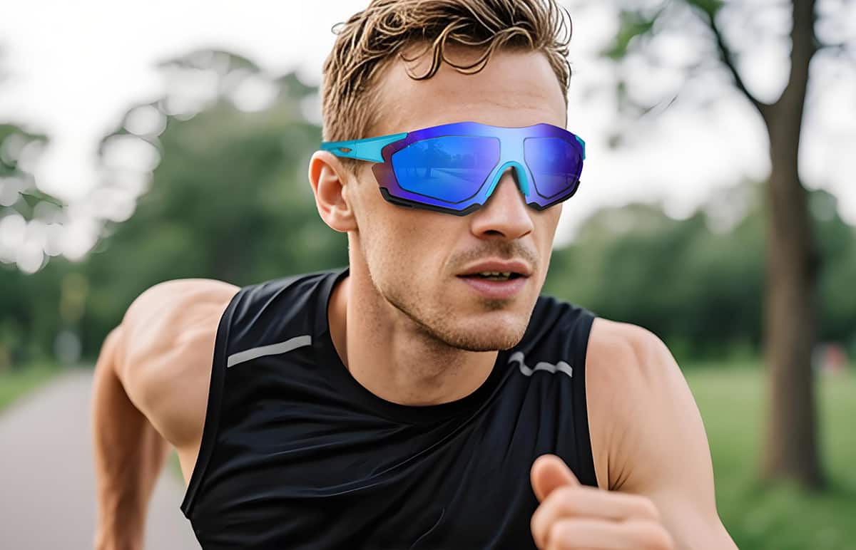 Image of Zunnies - Wrap-Around Visor Sunglasses