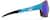Side view of Zunnies - Wrap-Around Visor Sunglasses 1010521 in Black and Blue thumbnail
