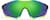Front view of Zunnies - Wrap-Around Visor Sunglasses 1010522 in Yellow and Black thumbnail