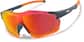 Angle view of Zunnies - Wrap-Around Visor Sunglasses 1010542 in Orange and Gray thumbnail
