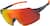 Angle view of Zunnies - Wrap-Around Shield Sunglasses 1010612 in Gray with Red Mirror thumbnail