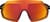 Front view of Zunnies - Wrap-Around Shield Sunglasses 1010612 in Gray with Red Mirror thumbnail
