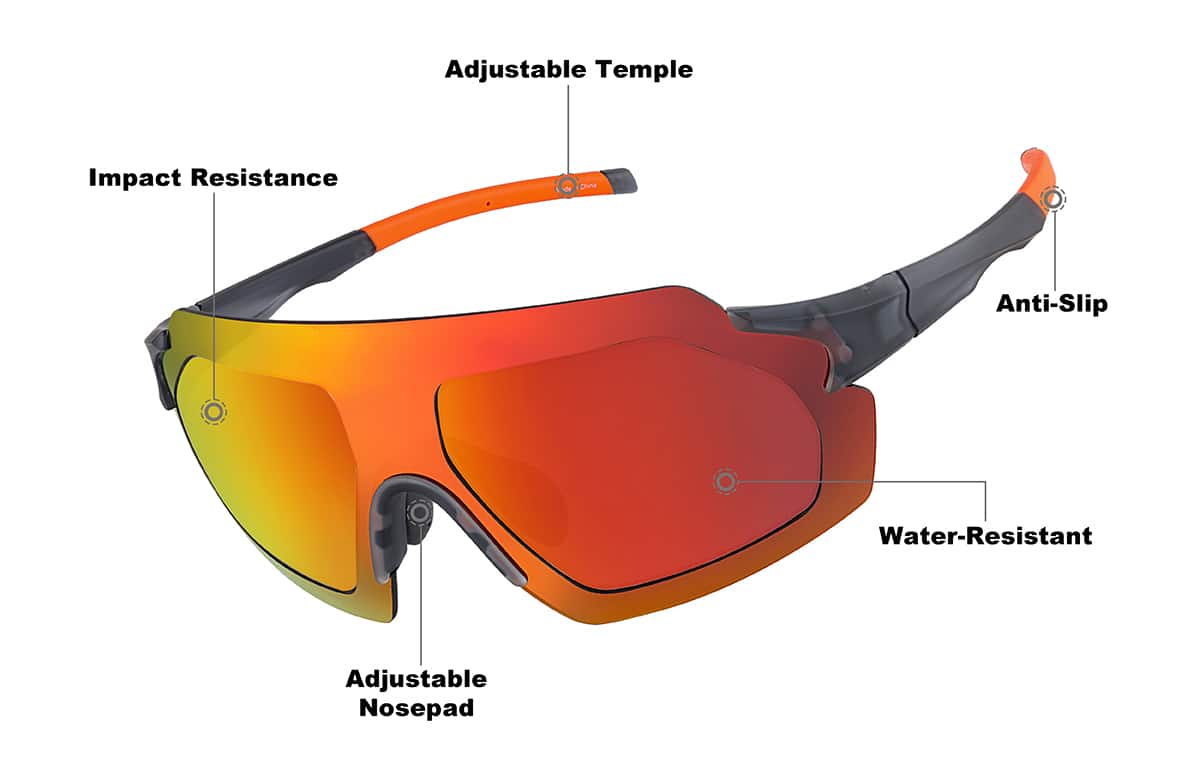 Image of Zunnies - Anteojos de sol envolventes