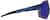 Side view of Zunnies - Wrap-Around Shield Sunglasses 1010616 in Blue with Blue Mirror thumbnail