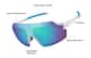 Image of Zunnies - Wrap-Around Shield Sunglasses thumbnail