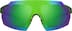 Zunnies - Wrap-Around Shield Sunglasses 1010624 in Green with Green Mirror