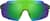 Front view of Zunnies - Wrap-Around Shield Sunglasses 1010624 in Green with Green Mirror thumbnail