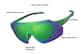 Image of Zunnies - Wrap-Around Shield Sunglasses thumbnail