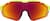 Front view of Zunnies - Wrap-Around Shield Sunglasses 1010722 in Yellow with Red Mirror thumbnail