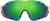 Front view of Zunnies - Wrap-Around Shield Sunglasses 1010724 in Green with Green Mirror thumbnail