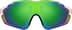 Zunnies - Wrap-Around Shield Sunglasses 1010724 in Green with Green Mirror