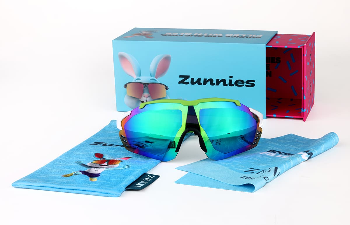 Image of Zunnies - Wrap-Around Shield Sunglasses