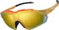 Angle view of Zunnies - Wrap-Around Shield Sunglasses 1010742 in Orange with Gold Mirror thumbnail
